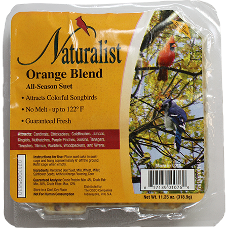 Naturalist Suet Cake Orange Blend-Single Cakes