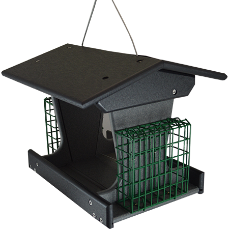 Naturalist Deluxe Hanging Feeder with Suet Baskets