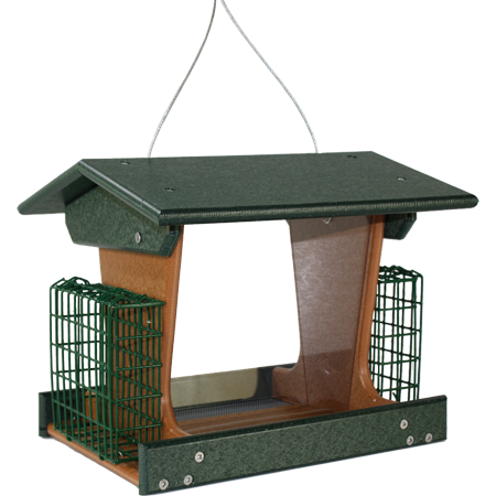 Naturalist Deluxe Hanging Feeder with Suet Baskets