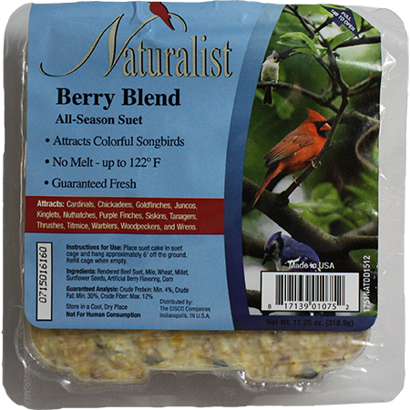 Naturalist Suet Cake Berry Blend